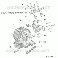 ENGINE, PRESA D'ARIA MANIFOLD