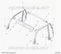 TELAIO, ROLLOVER PROTECTION 2P