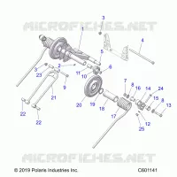 SUSPENSION, POSTERIORE COPPIA ARM
