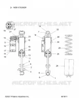 SUSPENSION, SHOCK ANTERIORE TRACK