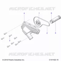 MOTORE, WATERPUMP IMPELLER AND COVER