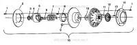 FRIZIONE DRIVEN WIDETRAK GT 0942061 (49261126110024)