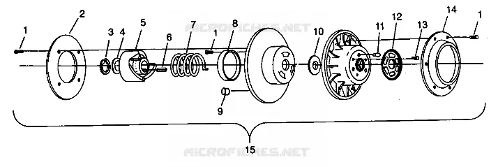 FRIZIONE DRIVEN WIDETRAK GT 0942061 (49261126110024)