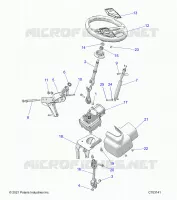 STEERING,INSIEME DELLO STERZO, EPS