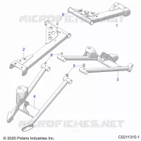SOSPENSIONE POSTERIORE CONTROL ARMS