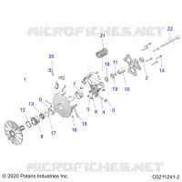TRASMISSIONE, PRIMARY CLUTCH