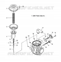 MOTORE, CARBURATORE, UPPER