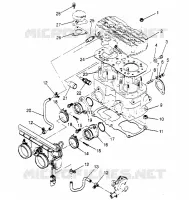 CILINDRO  500 EFI 0952774, EFI SKS 0952574,   EFI SKS PT 0952974, (4929052905C011)