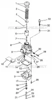 CARBURATORE WIDETRAK LX 0972065 AND  EUROPEAN WIDETRAK LX E972065 (4938223822C011)