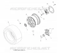 RUOTE, REAR and HUB