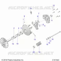 TRASMISSIONE, PRIMARY CLUTCH