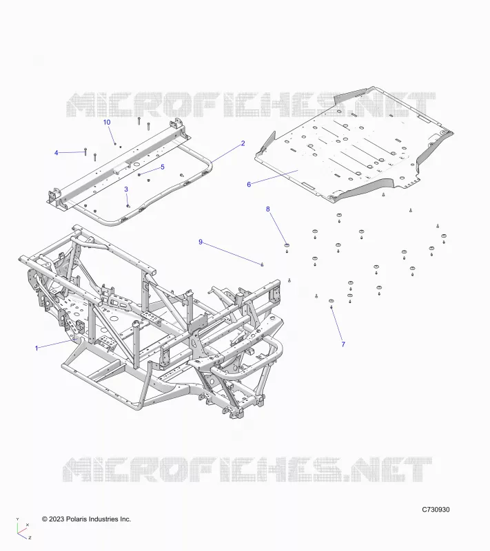 CHASSIS, TELAIO 
