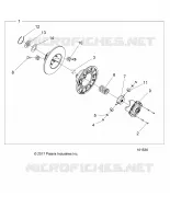 TRASMISSIONE, SECONDARY CLUTCH INTERNALS