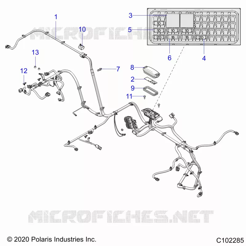 ELETTRICO, WIRE HARNESS
