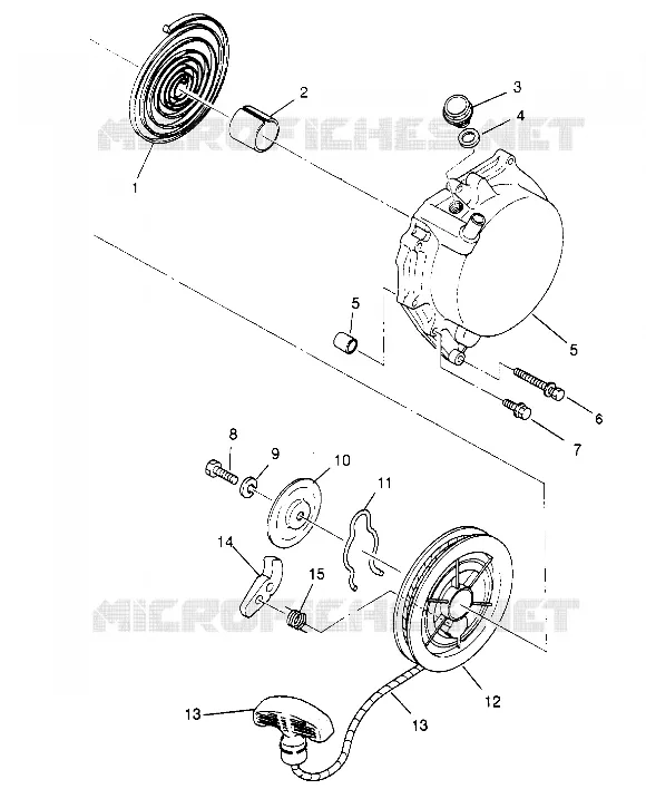 AUTOAVVOLGENTE 6x6 400L, U.S. W958740, SWEDISH S958740 and NORWEGIAN N95874 (4930273027E003)