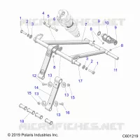 SUSPENSION, ANTERIORE COPPIA ARM