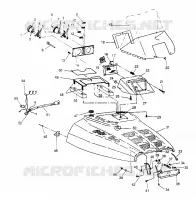 CAPPA DI MONTAGGIO Storm 0950782, Storm SKS 0950582,  Euro Storm E950782, Euro S (4929012901A012)