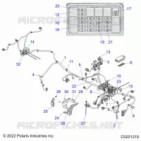 ELETTRICO, MAIN WIRE HARNESS