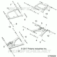 SOSPENSIONE POSTERIORE CONTROL ARMS
