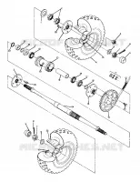 TRAZIONE POSTERIORE MONTAGGIO UPDATED 2-91 6X6 (4919811981023A)