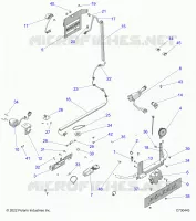 ELETTRICO, WIRE HARNESS COMPONANTS, AND LICENSE PLATES 