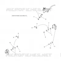 FRENO ANTERIORE BRAKE LINES