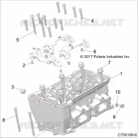 ENGINE, TESTA CILINDRO