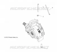 DRIVE TRAIN, SCATOLA INGRANAGGI MONTAGGIO, FRONT