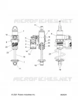SUSPENSION, SHOCK ANTERIORE TRACK, VELOCITY 7045536