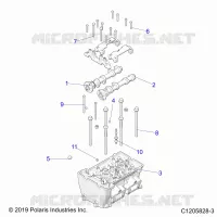 ENGINE, TESTA CILINDRO