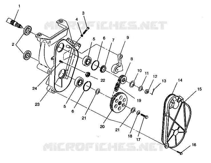 carter della catena ASSEMBLY LITE GT E943133 (49273527350015)