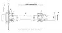 TRASMISSIONE, REAR PROP ALBERO