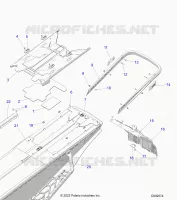 PARAURTI, REAR, CLOSEOFF, TUNNEL COVER