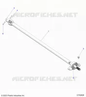 TRASMISSIONE, REAR PROP SHAFT