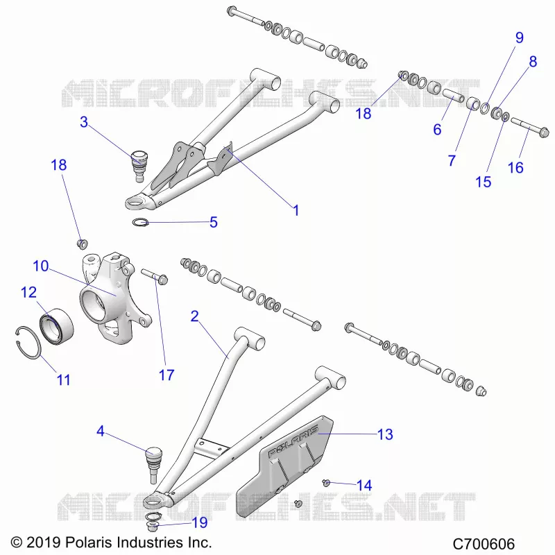 SOSPENSIONI ANTERIORI CONTROL ARMS