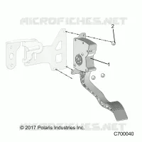 ENGINE, ACCELERATORE PEDALE