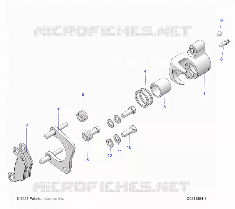 BRAKES, PINZA POSTERIORE