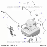 SISTEMA DI ALIMENTAZIONE CARBURANTES, FUEL TANK