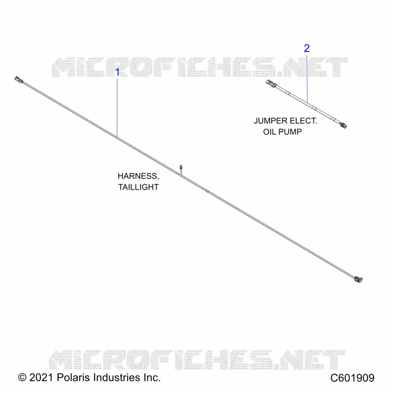 ELETTRICO, JUMPER WIRES & TAILLIGHT HARNESS