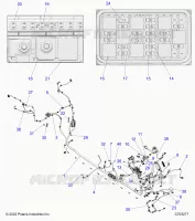 ELETTRICO, WIRE HARNESS, CHASSIS