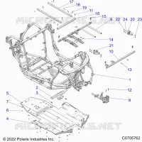CHASSIS, MAIN FRAME AND SCIARED PLATES