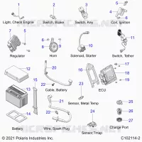 ELETTRICO, COMPONENTS