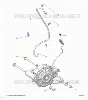 TRASMISSIONE, FRONT GEARCASE MOUNTING