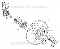 RUOTA ANTERIORE XPRESS 300 W98CA28C (4945364536B004)