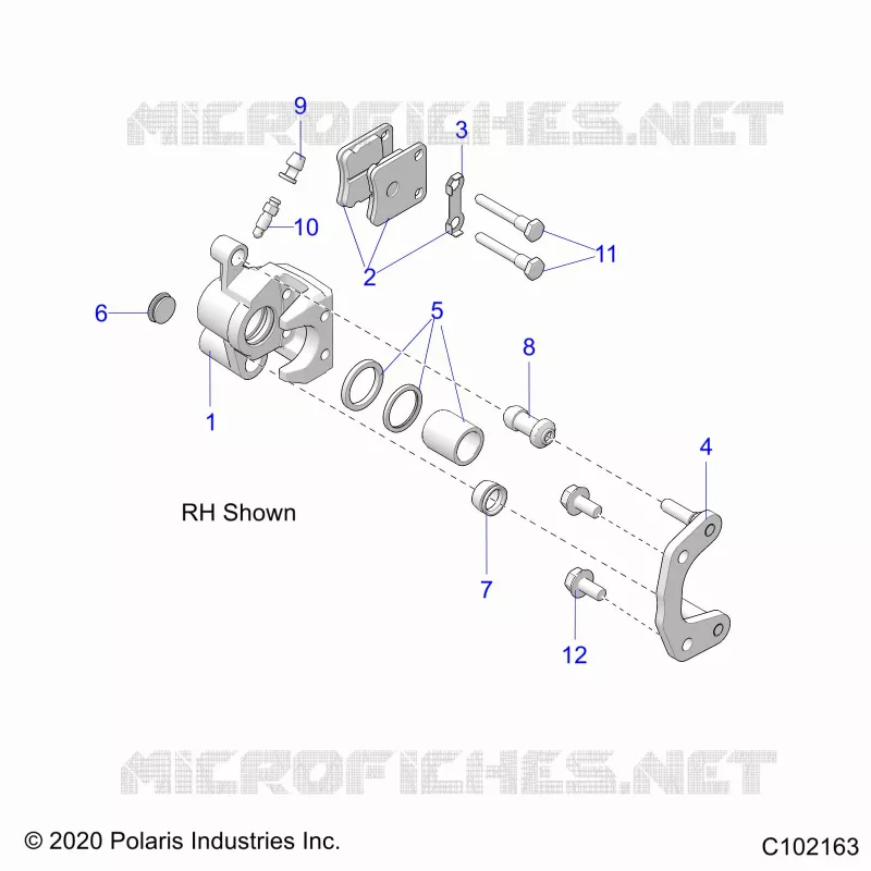 BRAKES, PINZA FRENO ANTERIORE