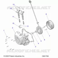 ELETTRICO, IGNITION SYSTEM, W/STATOR COVER