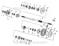INTERMEDIO DI MONTAGGIO 6X6 350L W938739 (4924062406024A)