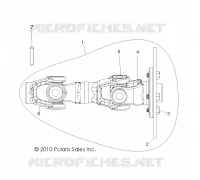 TRASMISSIONE, REAR PROP ALBERO