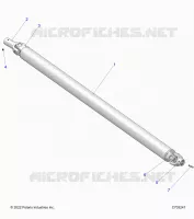 TRASMISSIONE, PROP SHAFT,FRONT
