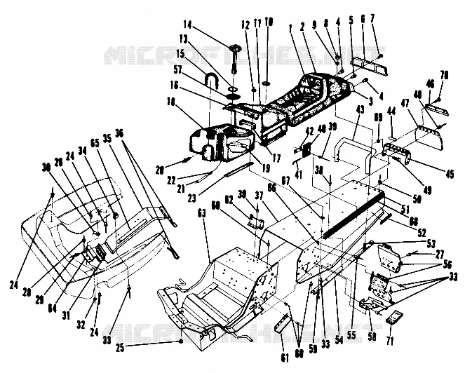 CHASSIS AND SEDE (4910941094001A)